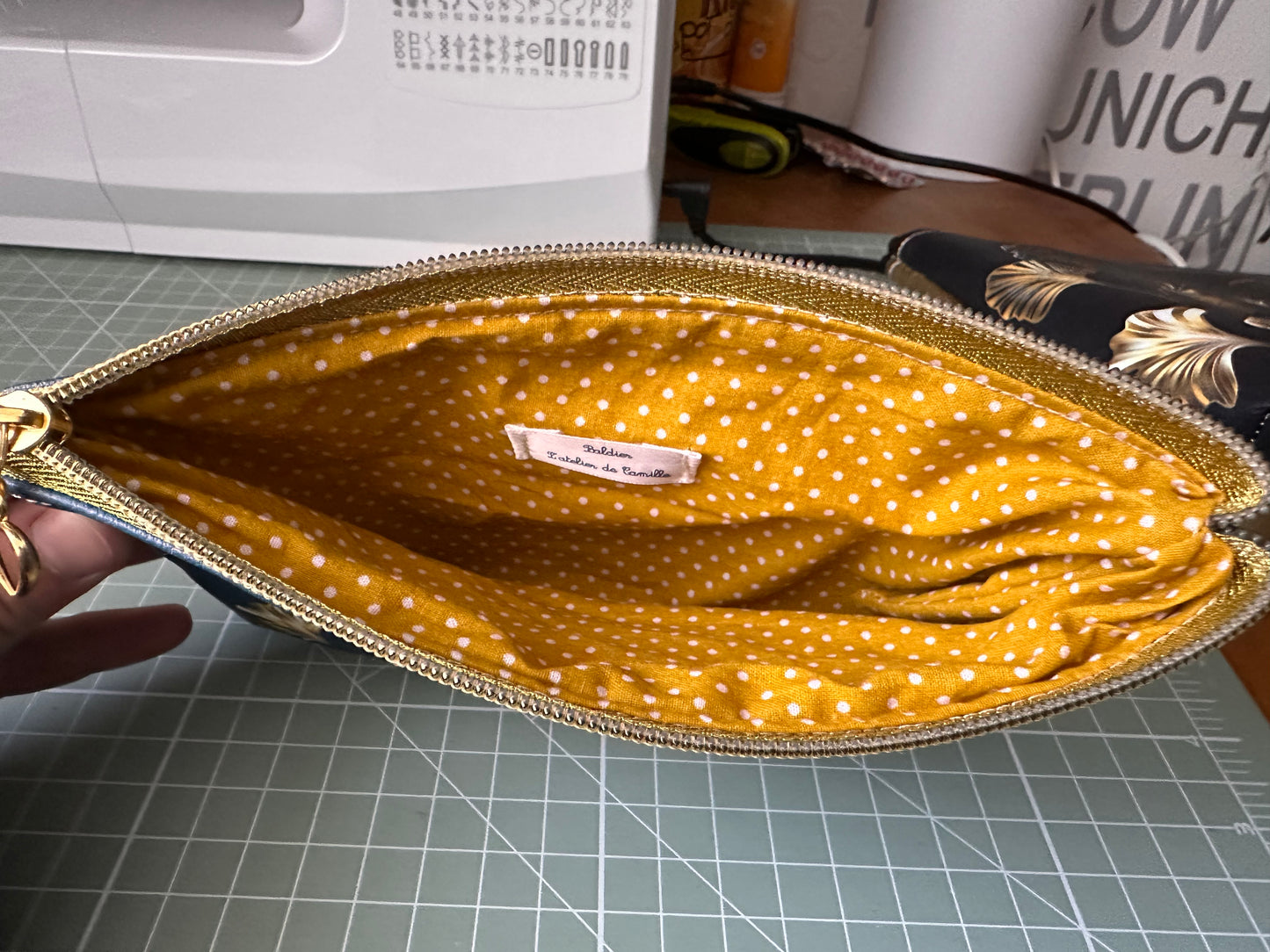 Trousse de toilette similicuir