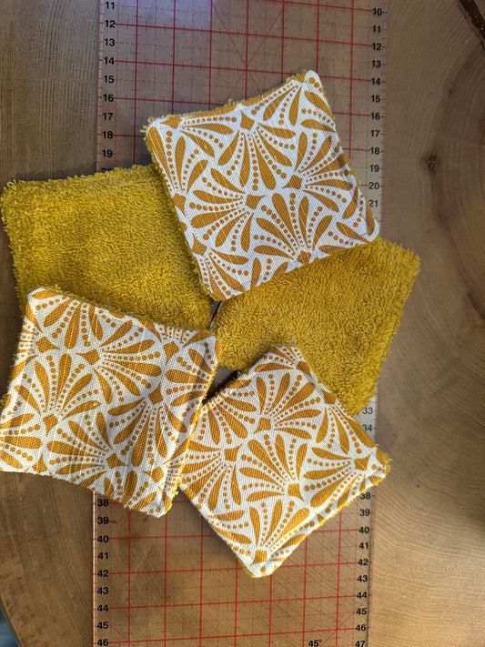 Lingettes lavables coton