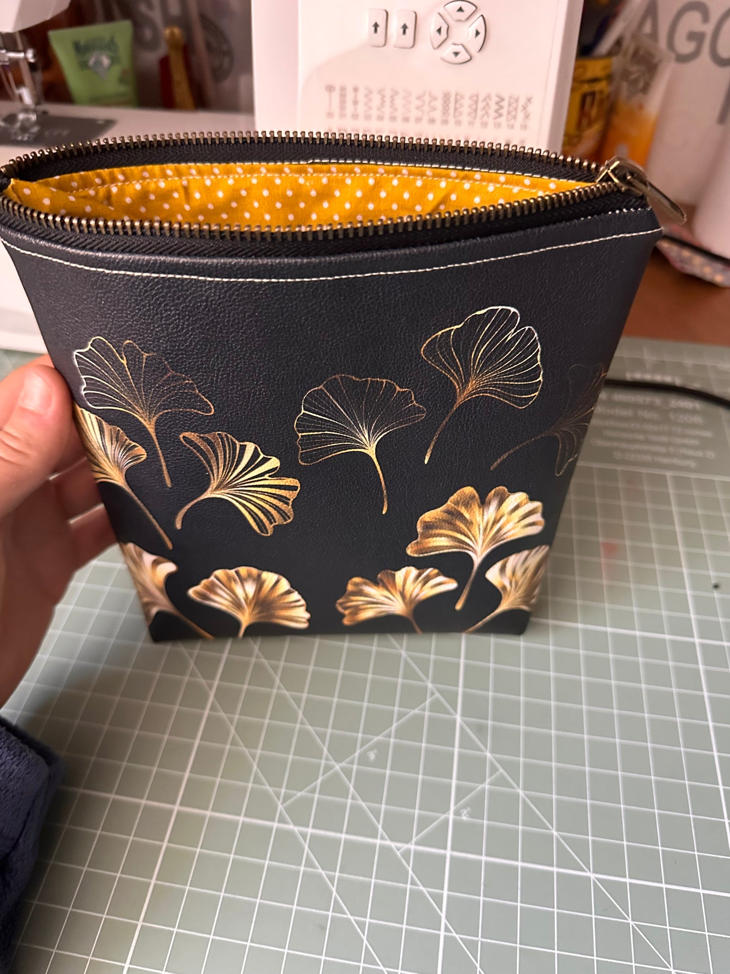 Trousse de toilette similicuir