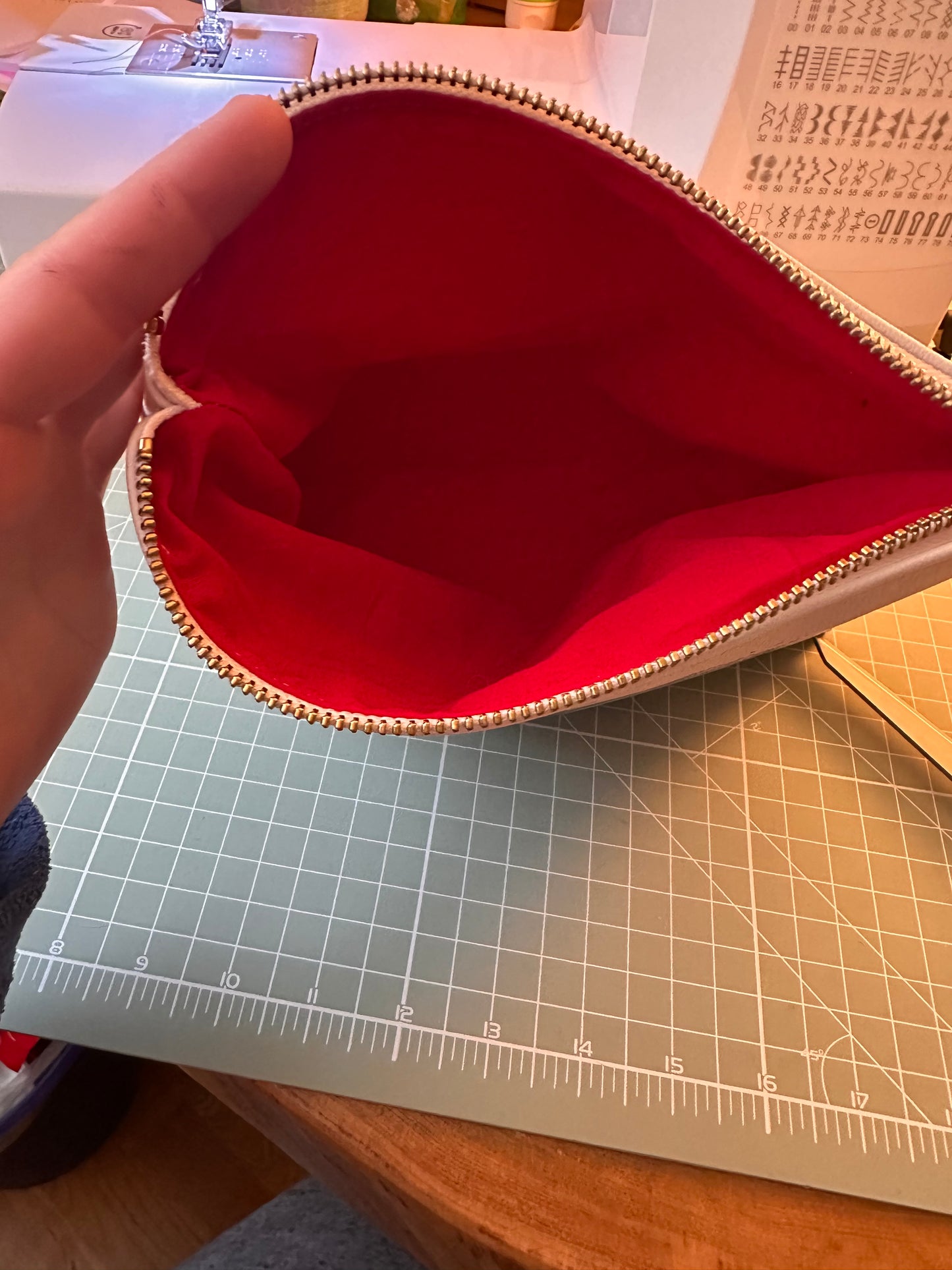 Trousse de toilette similicuir