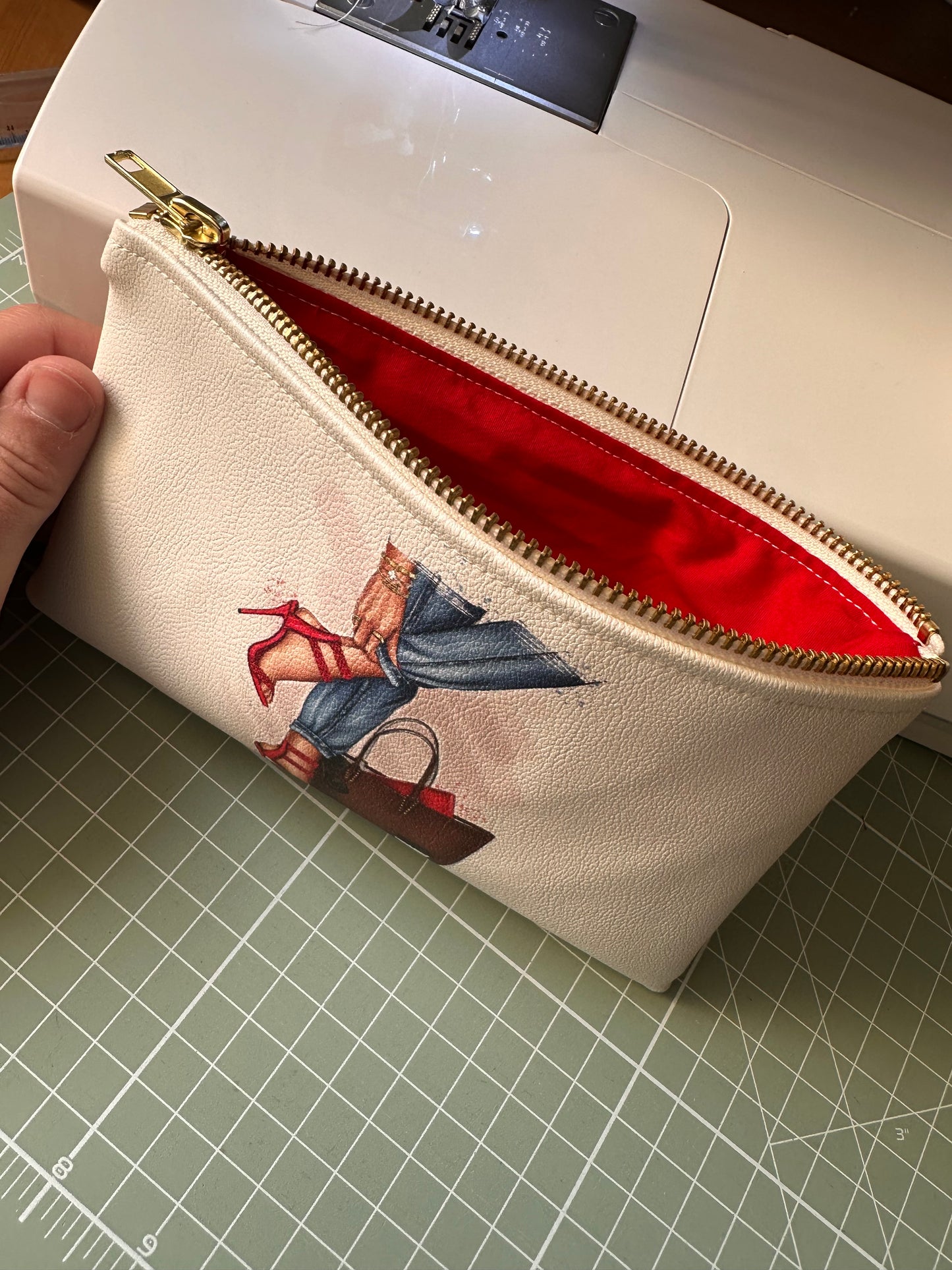 Trousse de toilette similicuir
