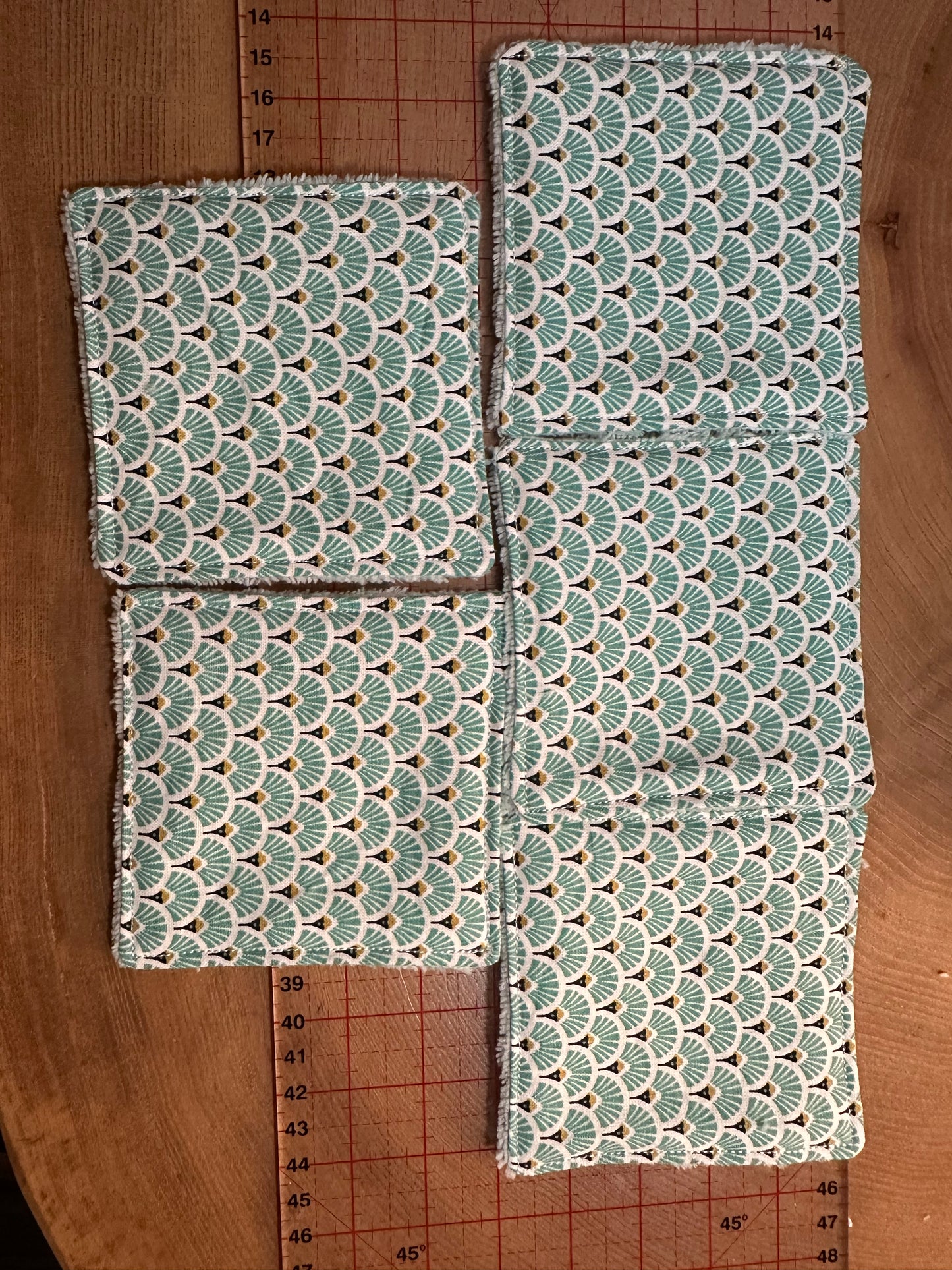 Lingettes lavables bambou