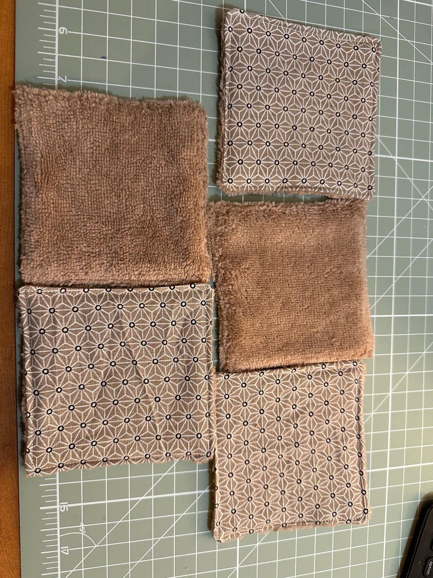 Lingettes lavables bambou