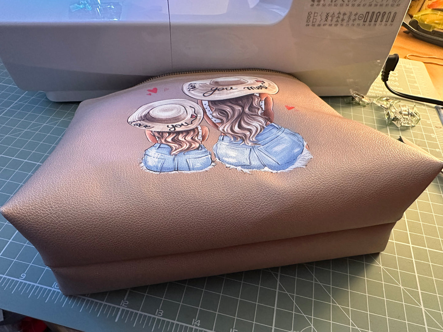 Trousse de toilette similicuir