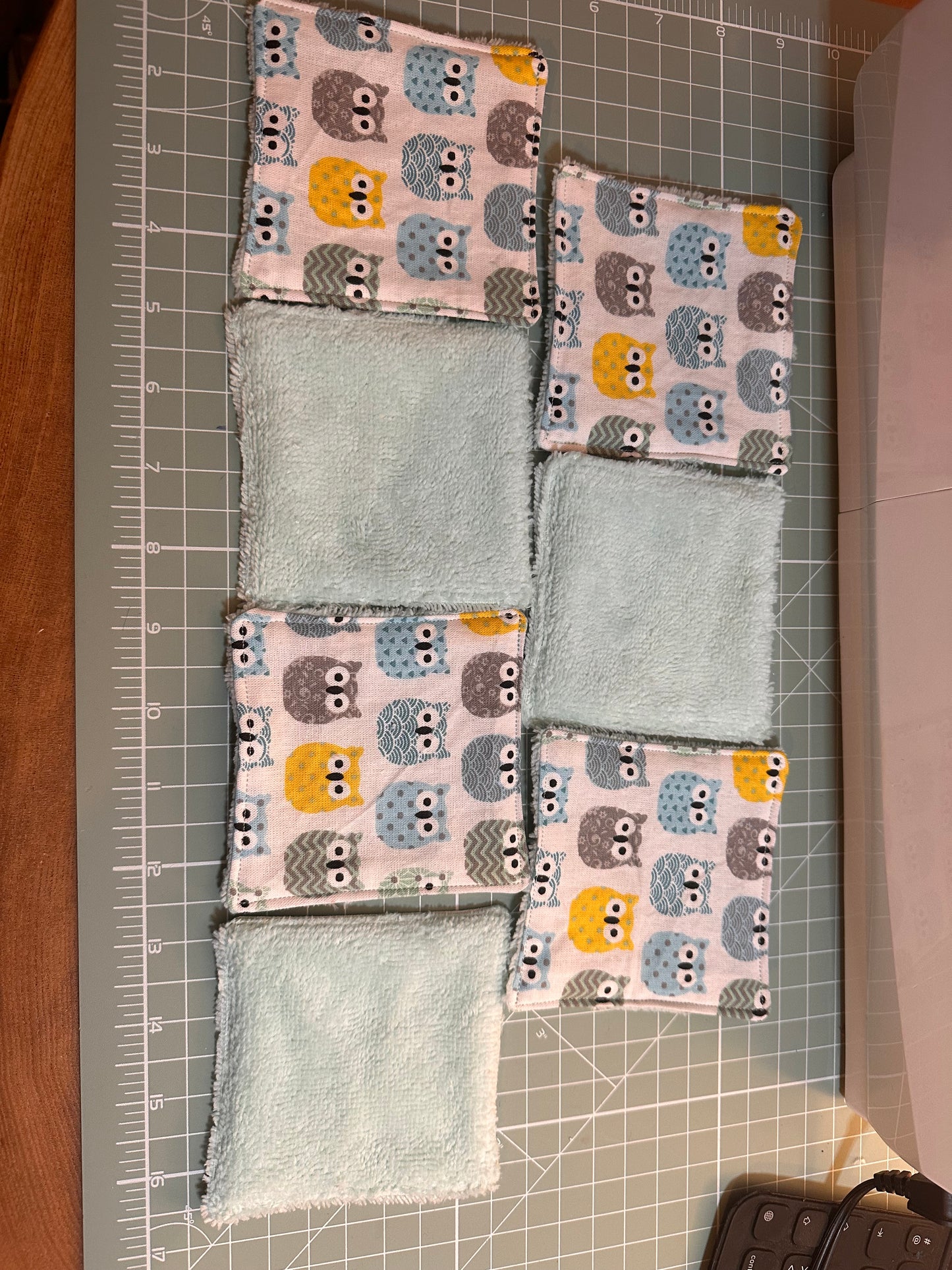 Lingettes lavables bambou