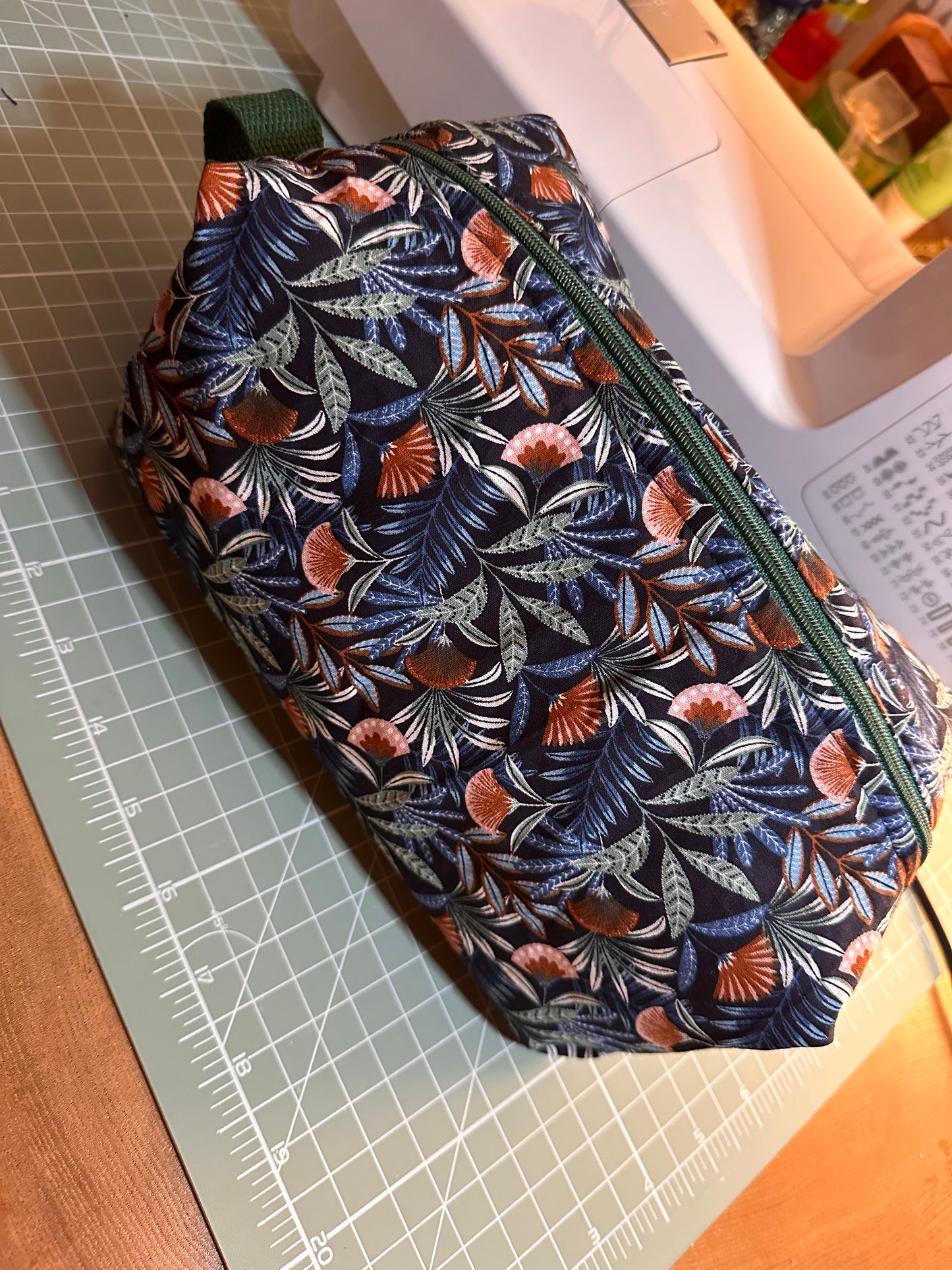 Trousse de toilette en coton