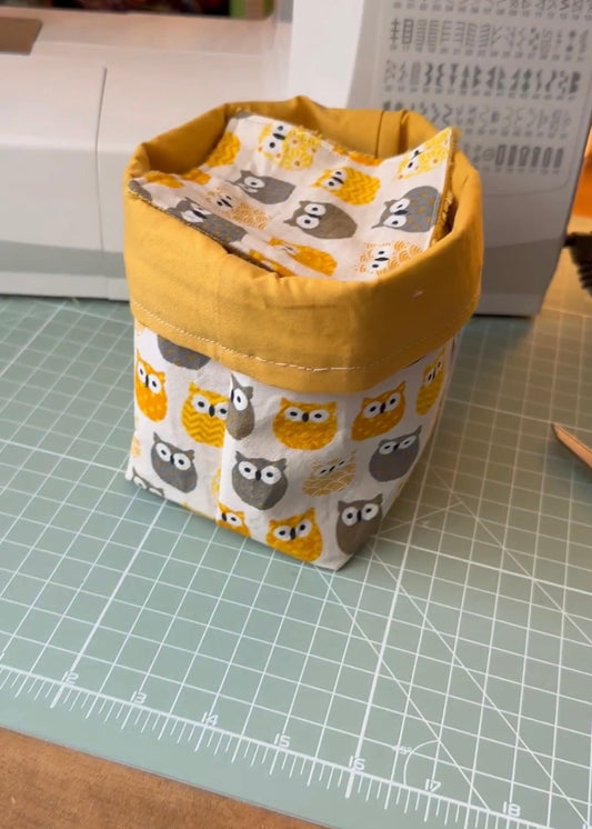 Box panier de rangement avec 20 lingettes lavables