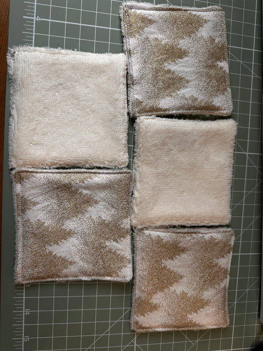 Lingettes lavables bambou