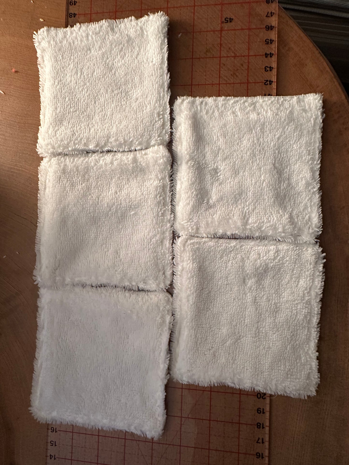 Lingettes lavables bambou