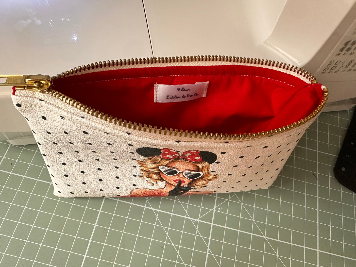 Trousse de toilette similicuir