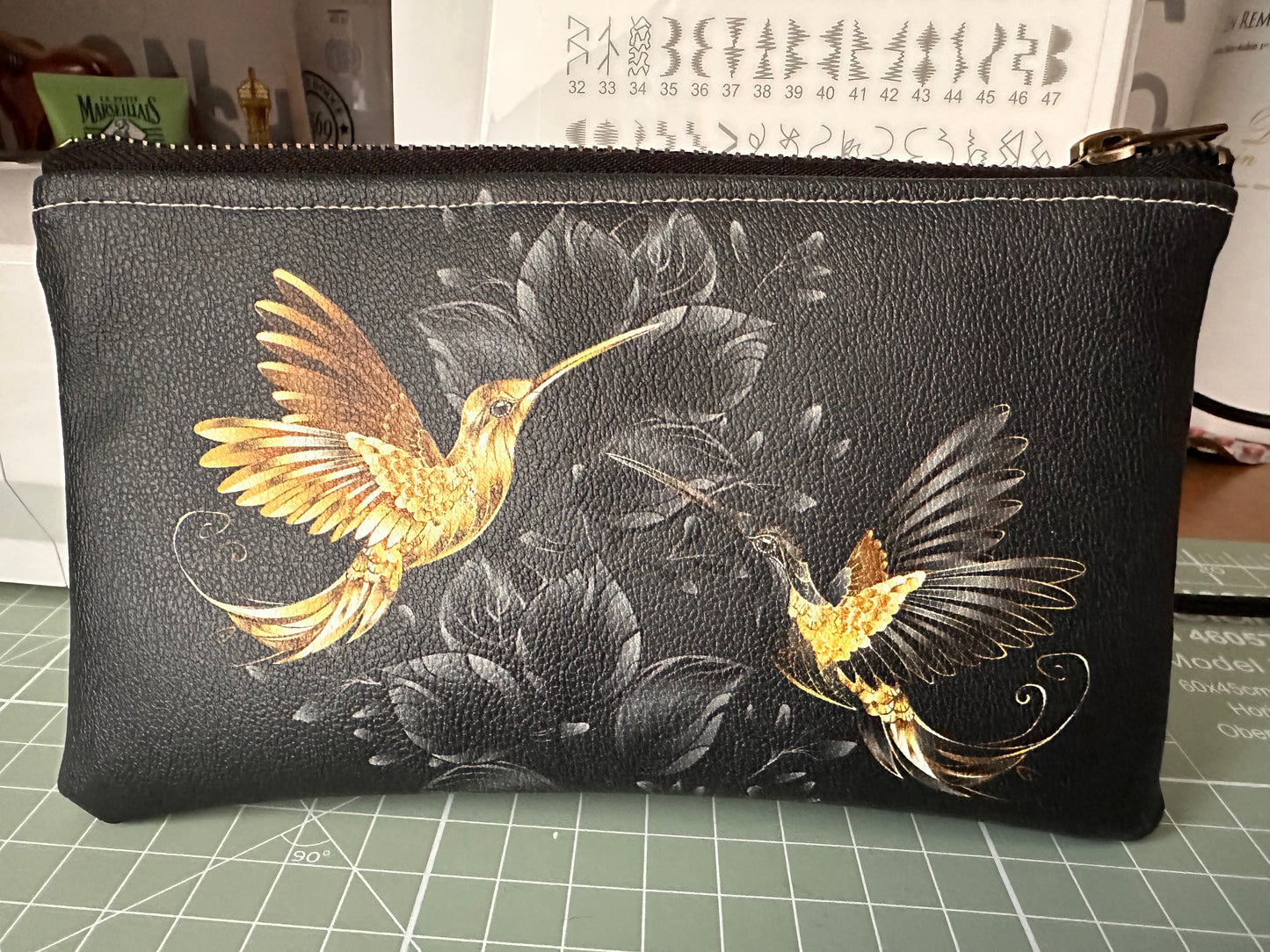 Trousse de toilette similicuir