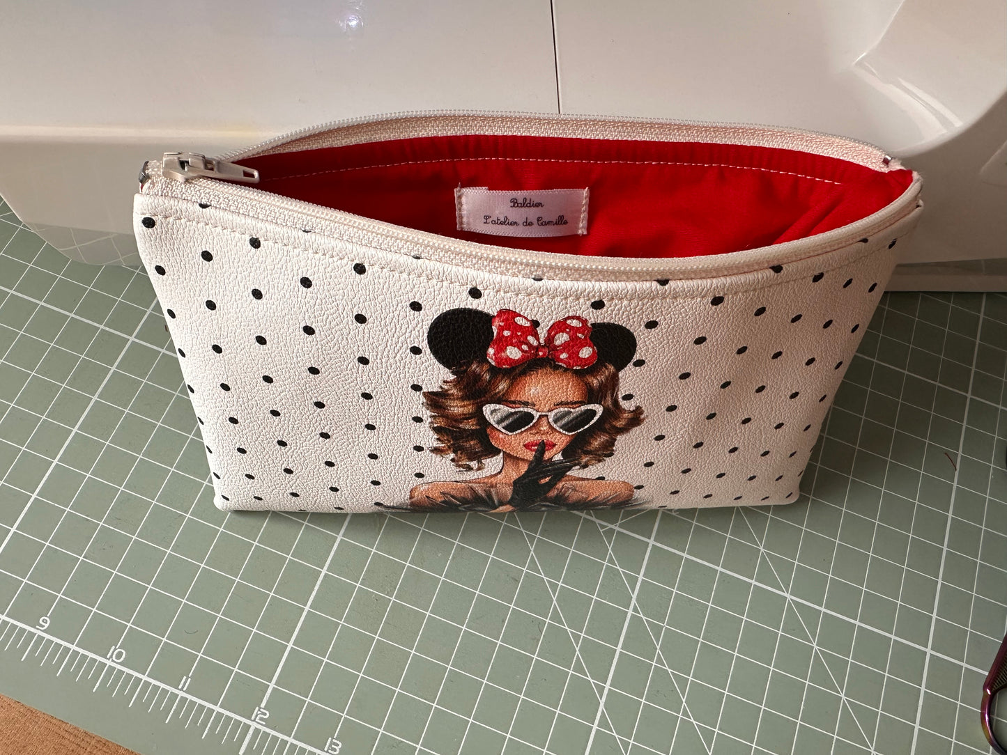Trousse de toilette similicuir