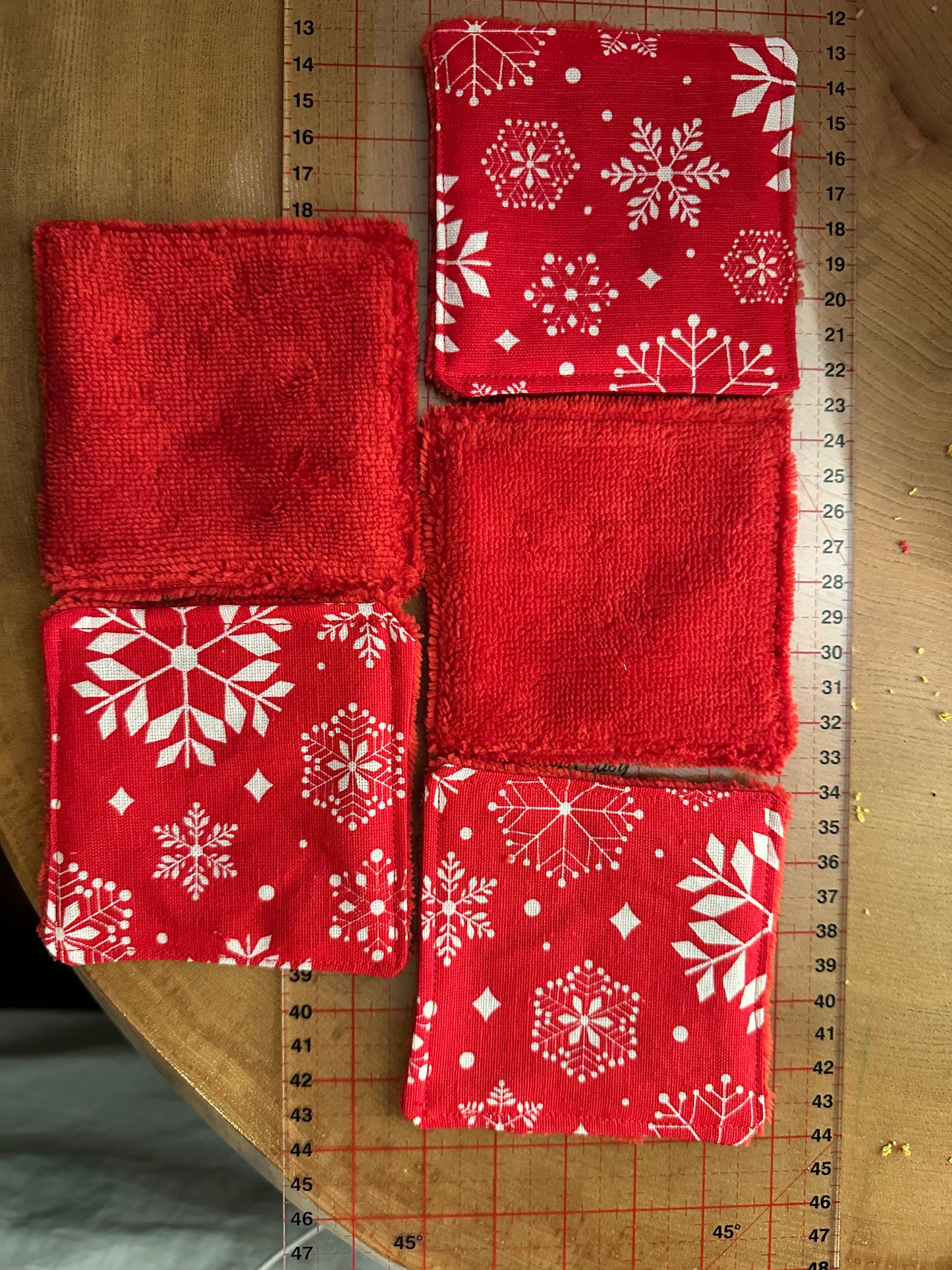 Lingettes lavables bambou