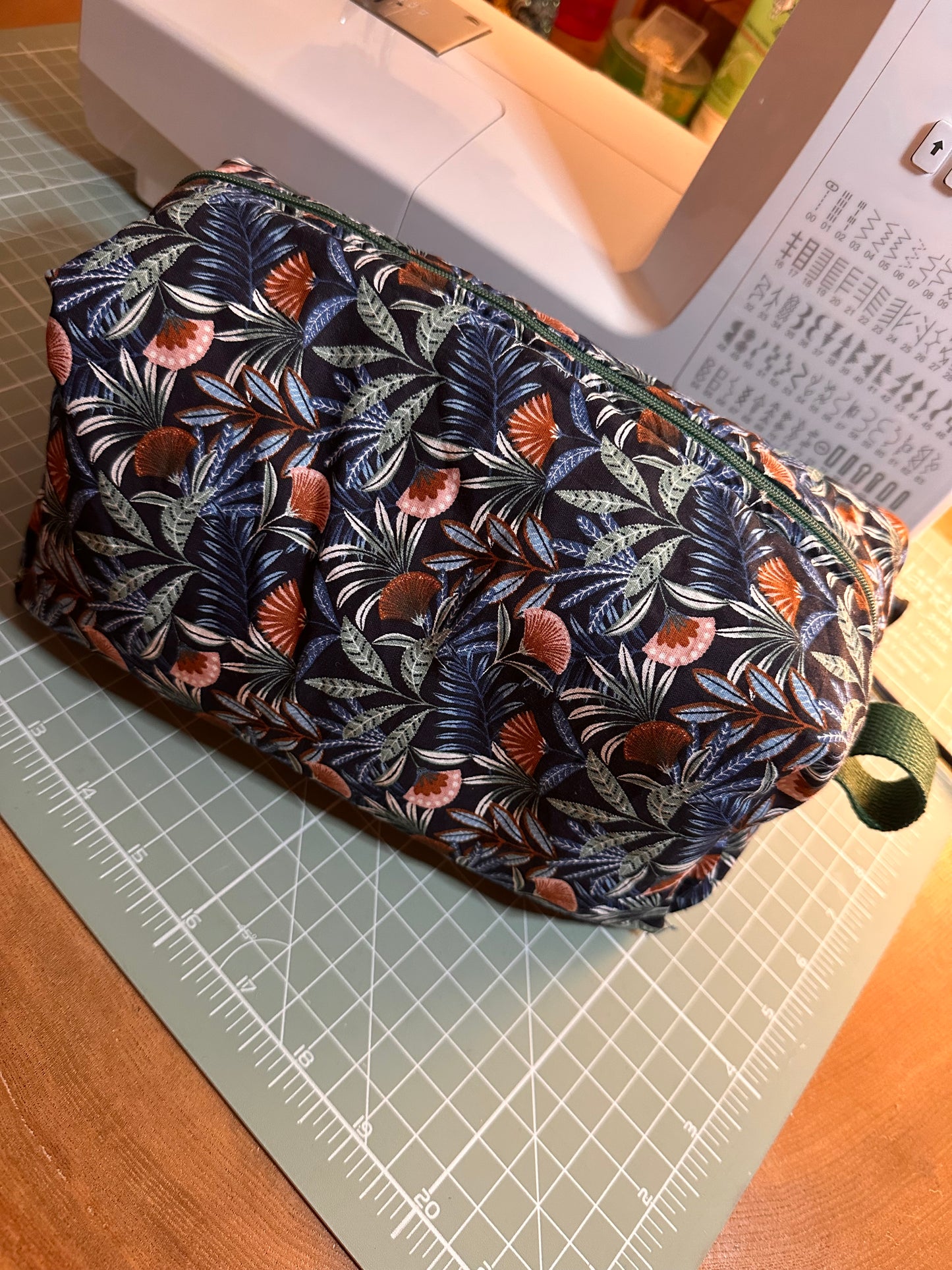 Trousse de toilette en coton