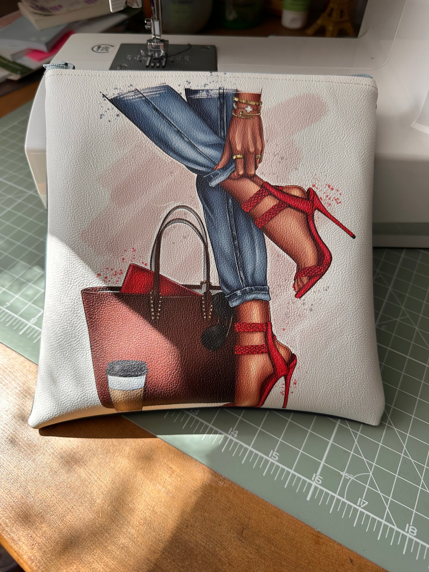 Trousse de toilette similicuir