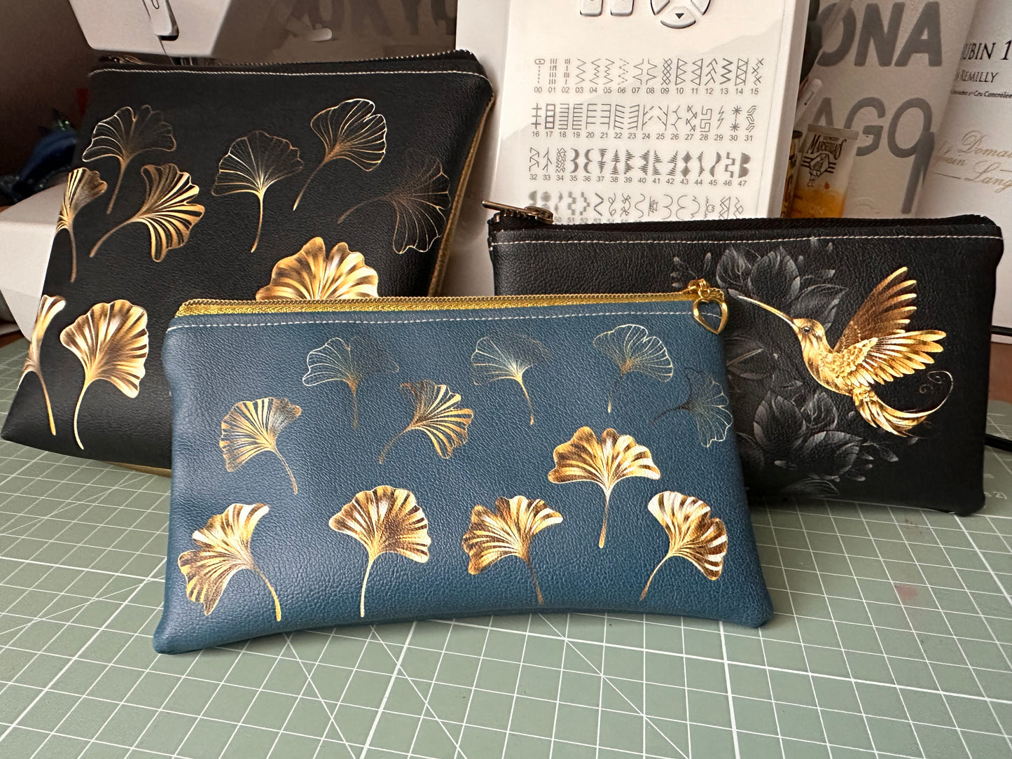 Trousse de toilette similicuir