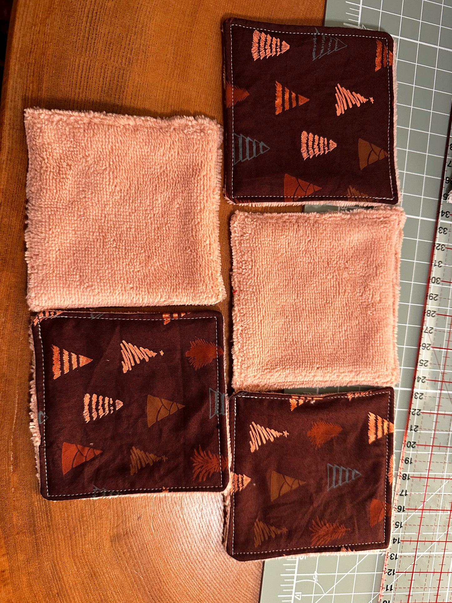 Lingettes lavables bambou