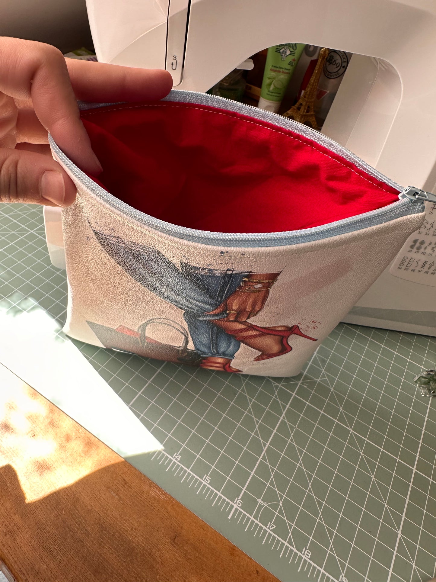 Trousse de toilette similicuir