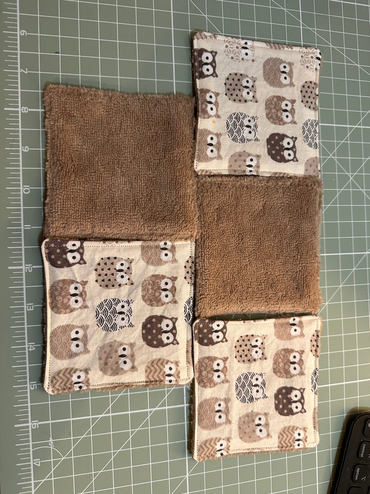 Lingettes lavables bambou