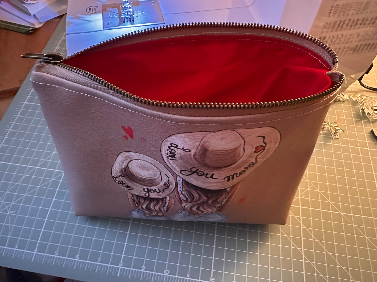 Trousse de toilette similicuir