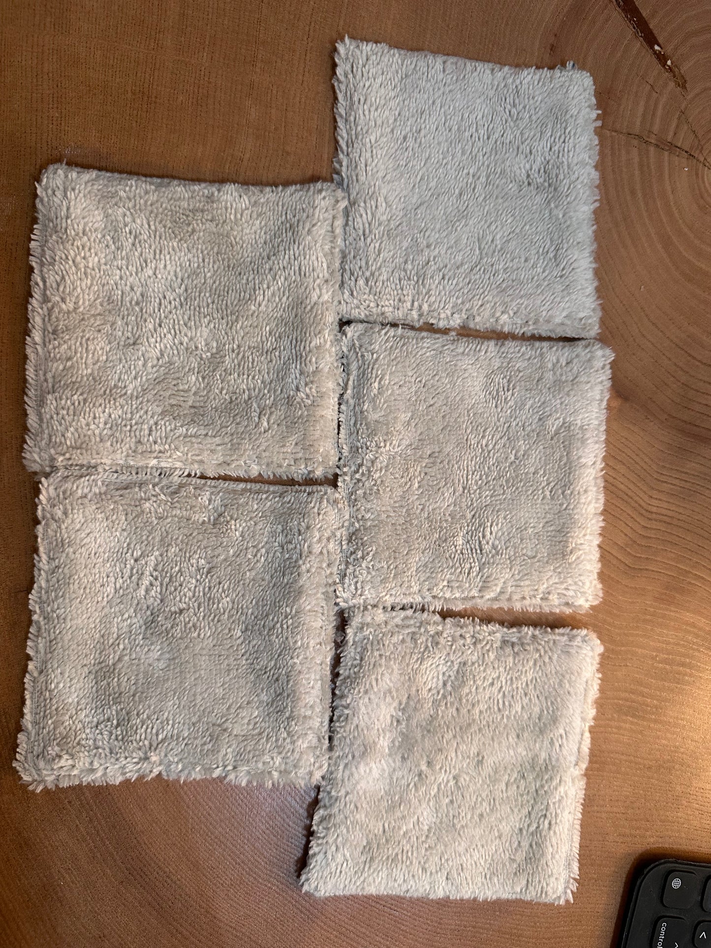 Lingettes lavables bambou