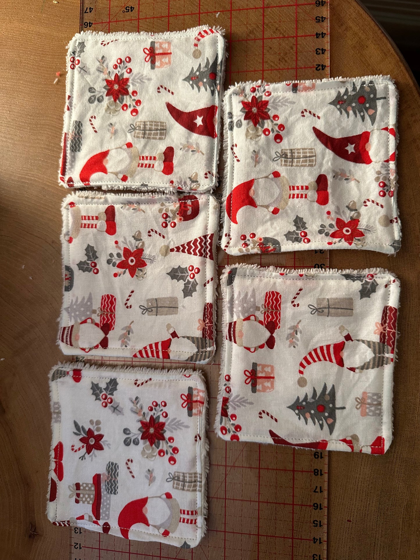 Lingettes lavables bambou