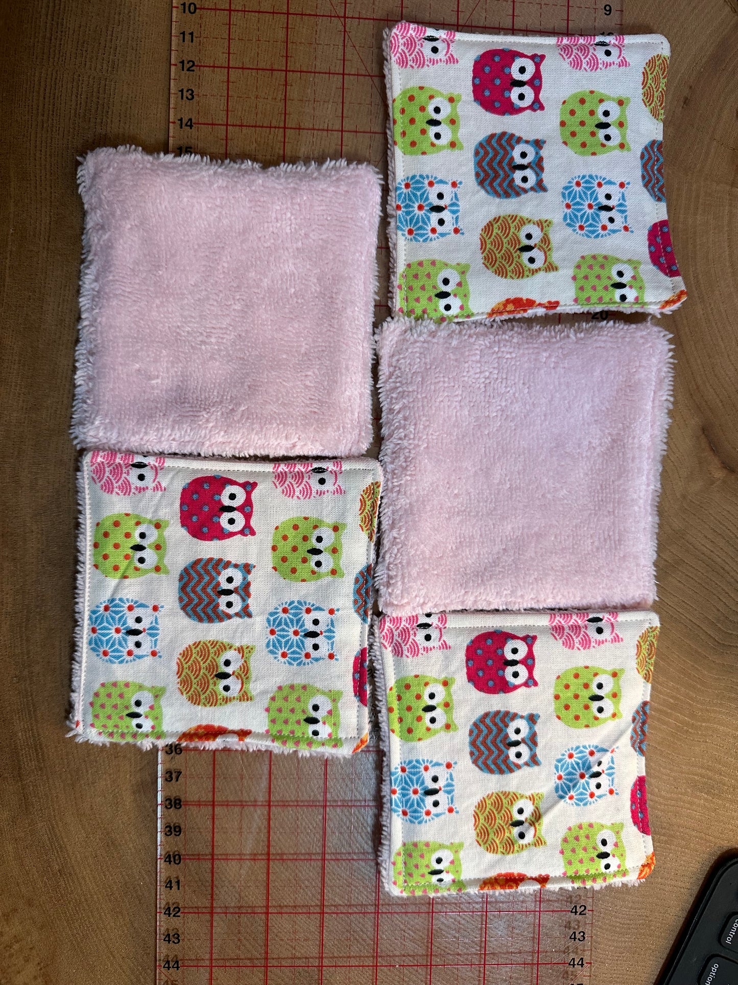Lingettes lavables bambou