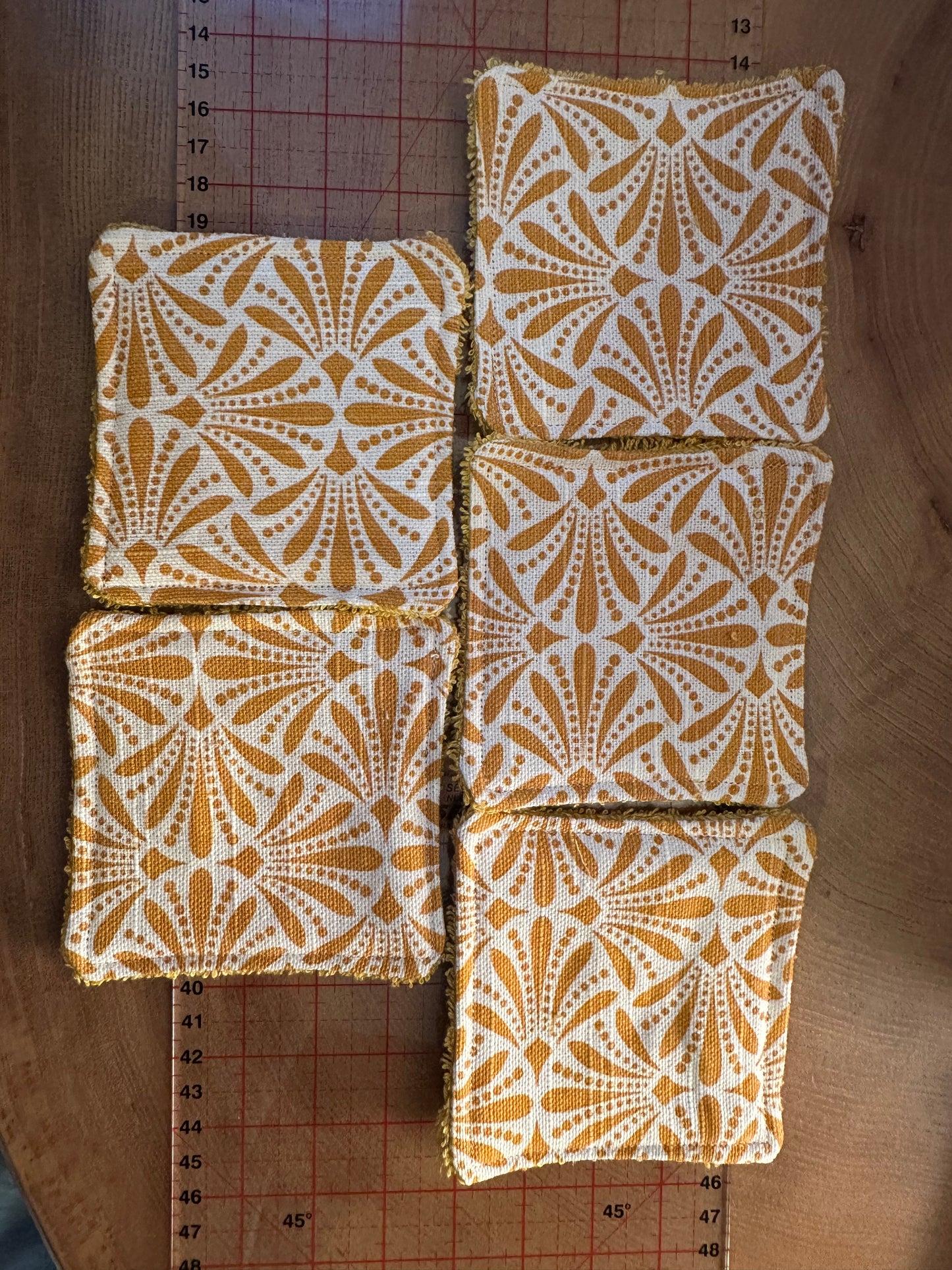 Lingettes lavables coton