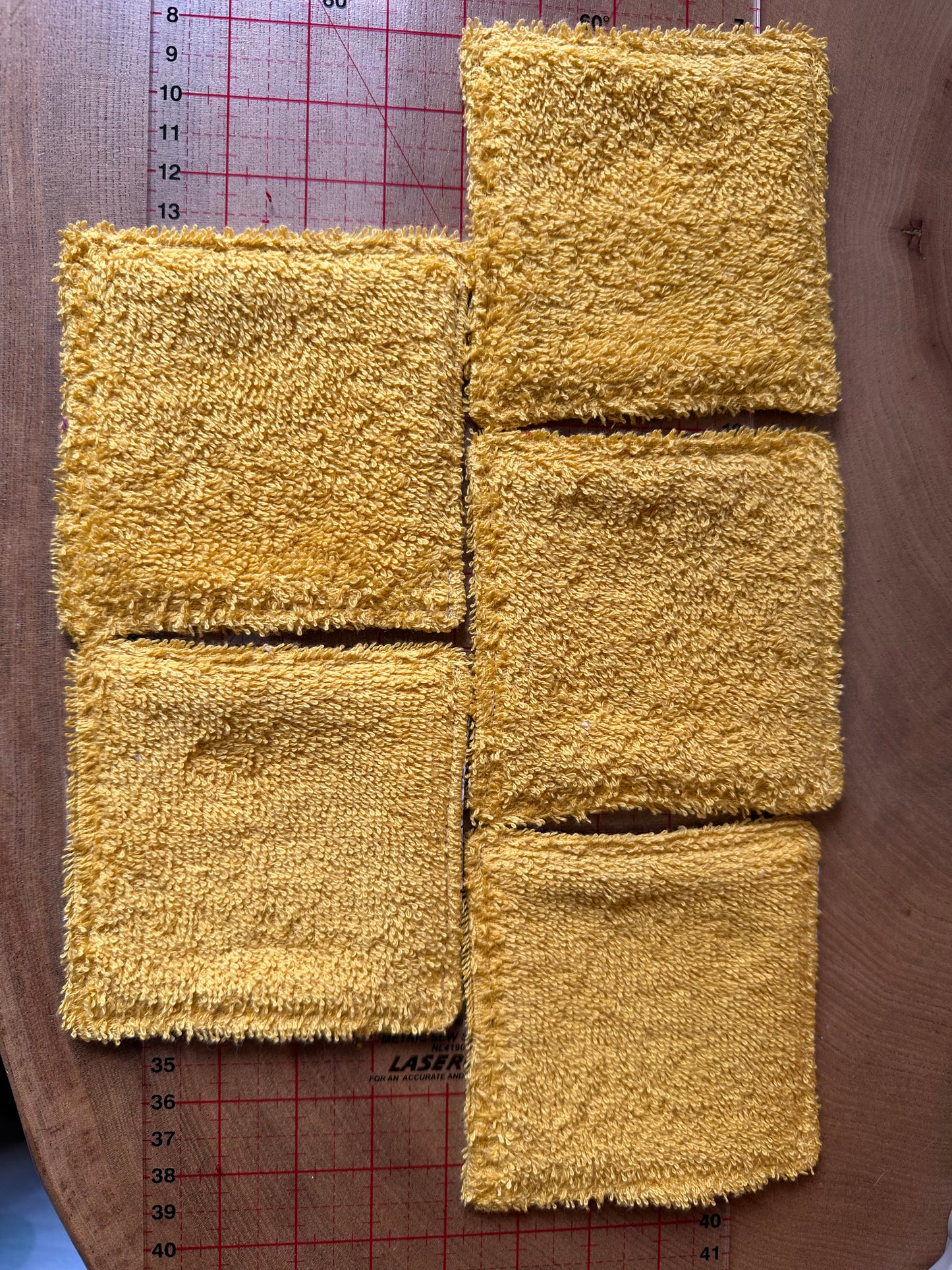 Lingettes lavables coton