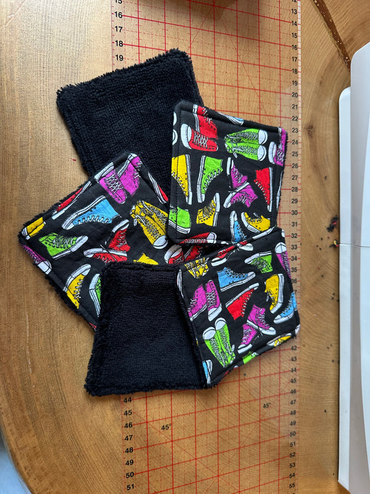 Lingettes lavables bambou à forme