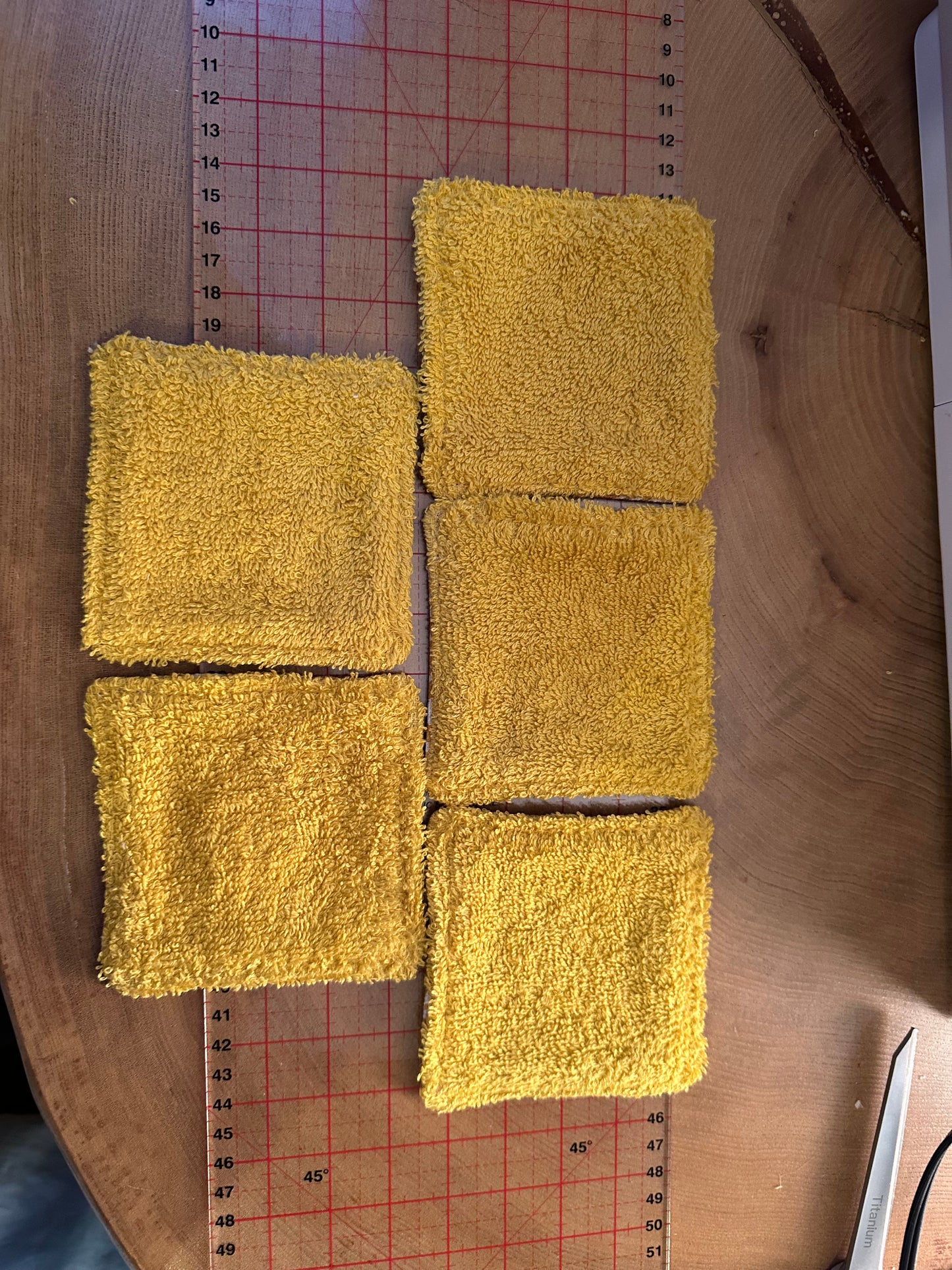 Lingettes lavables coton