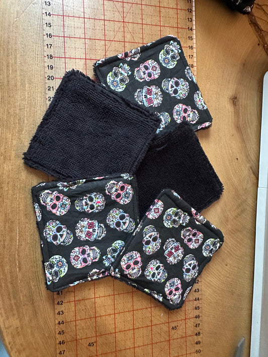 Lingettes lavables bambou à forme