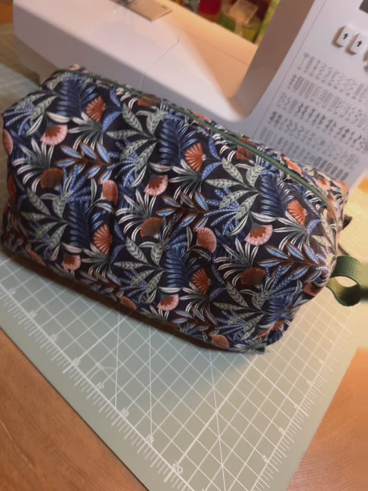 Trousse de toilette en coton